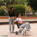 Silla ortopédica aluminio plegable para mayores