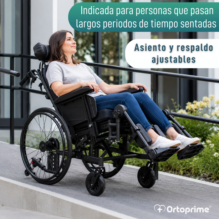 Silla de Ruedas de Posicionamiento Basculante | Anti Úlceras