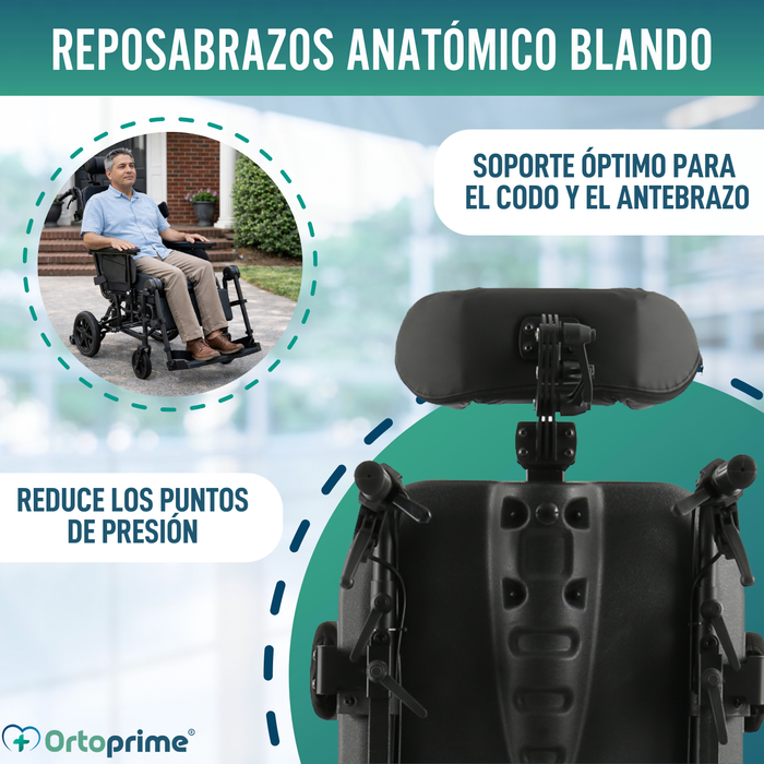 Silla de Ruedas de Posicionamiento Basculante | Anti Úlceras