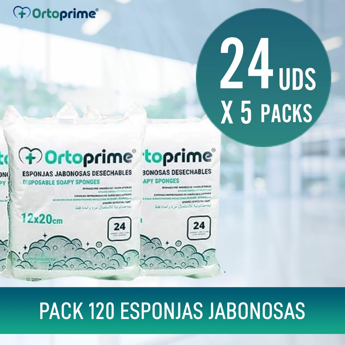 Esponjas Jabonosas Desechables Caja 120 Unidades