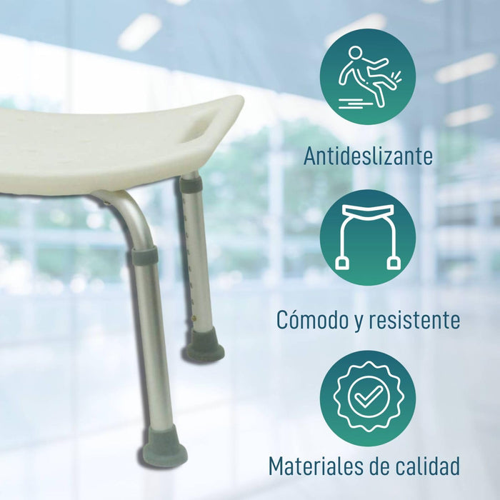 Taburete de Baño Antideslizante