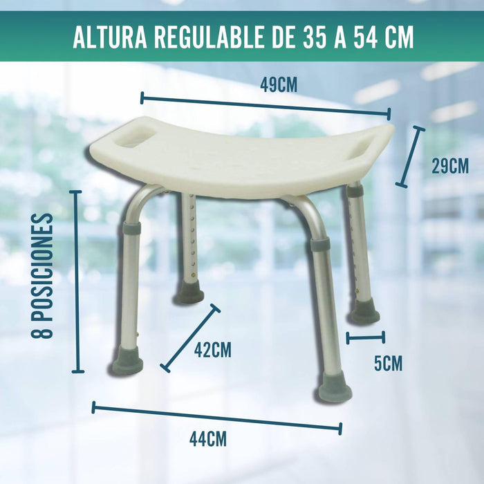 Taburete de Baño Antideslizante