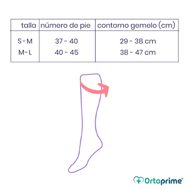 Calcetines de Compresión Gradual Ligera Estampados  | 2 Tallas