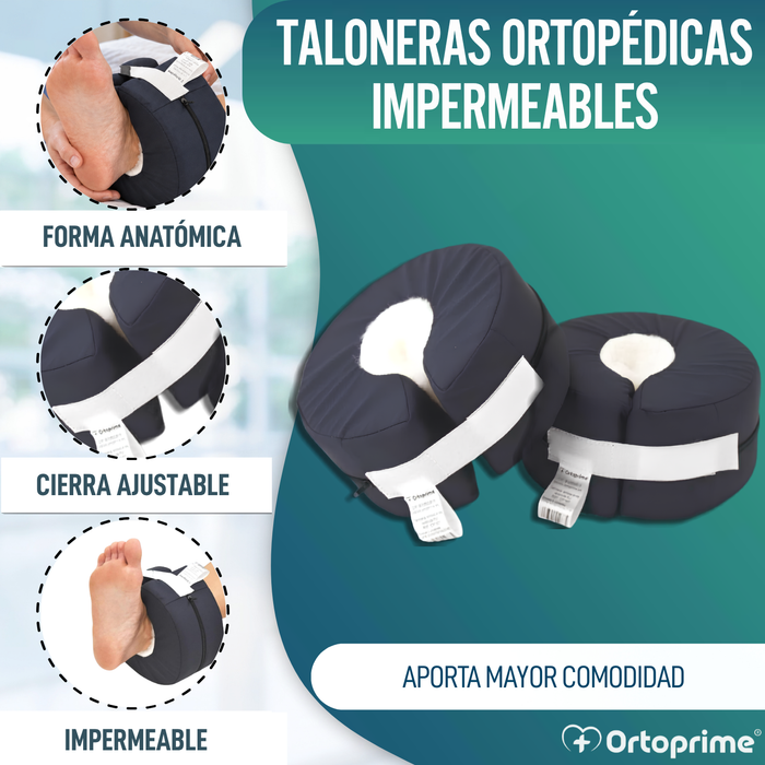 Taloneras Antiescaras Redondas Ajustables e Impermeables | Codos y Pies
