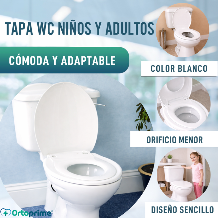 Asiento Reductor WC Infantil con Tapa | Adaptador de Inodoro