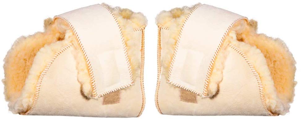 Patucos Antiescaras Lambskin Premium Par Izquierdo y Derecho