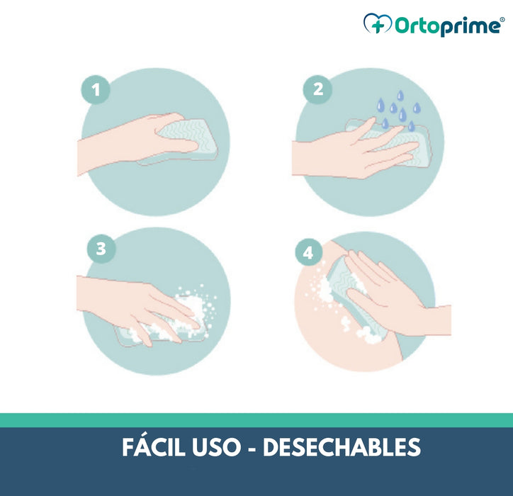 Esponjas Jabonosas Desechables Caja 1800 Unidades