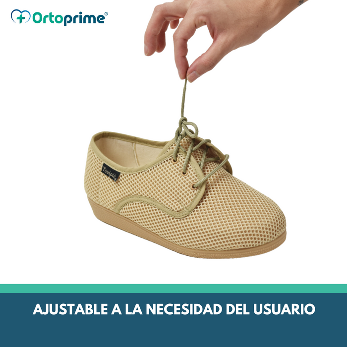 Calzado Confort con Cordones de Señora
