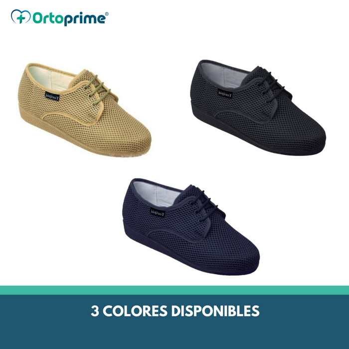 Calzado Confort con Cordones de Señora