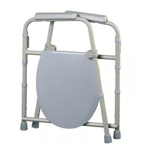 Silla WC Inodoro Portátil Plegable | Asistencia Sanitaria Domiciliar