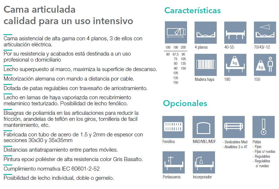 Cama Articulada Eléctrica | EcoPlus