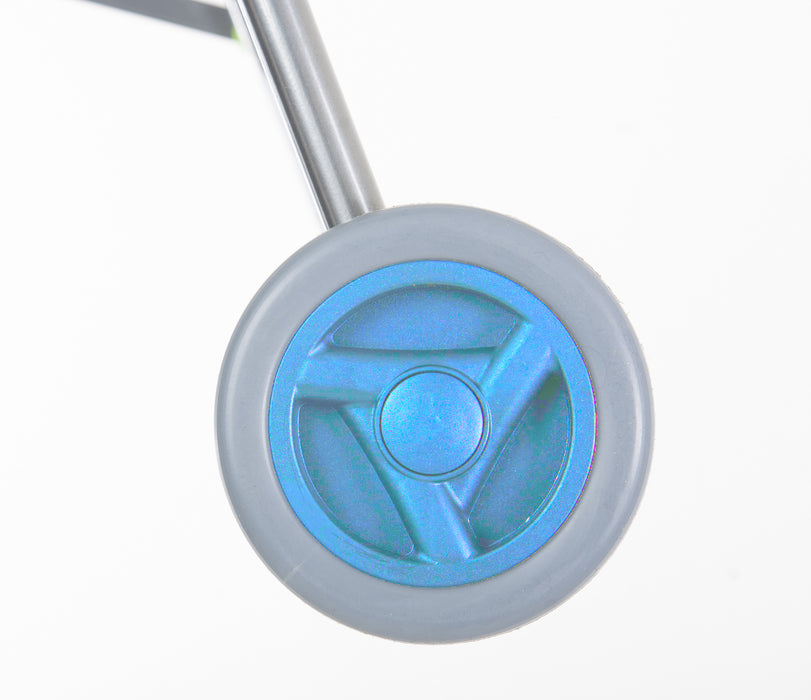 Andador Aluminio Plegable 4 Ruedas Azul