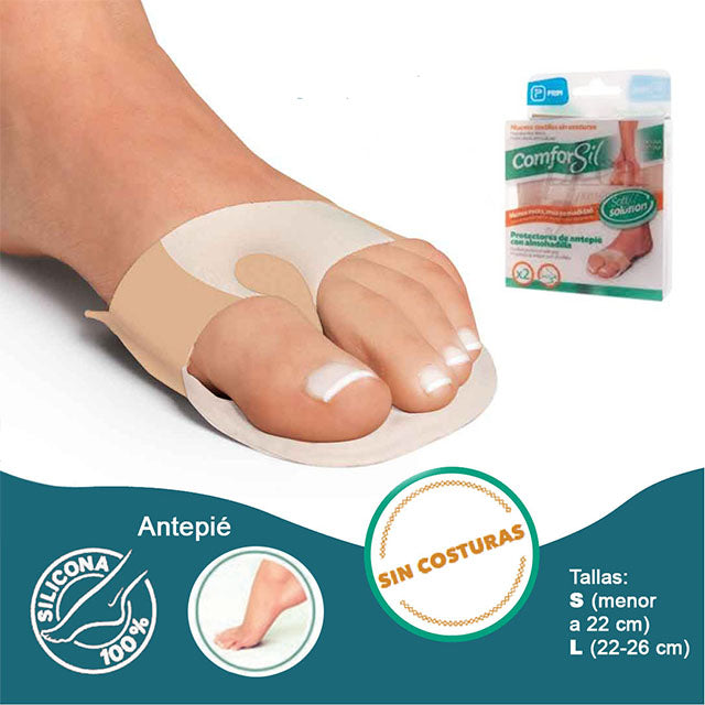 Protector de Antepié con Almohadilla a base de Silicona