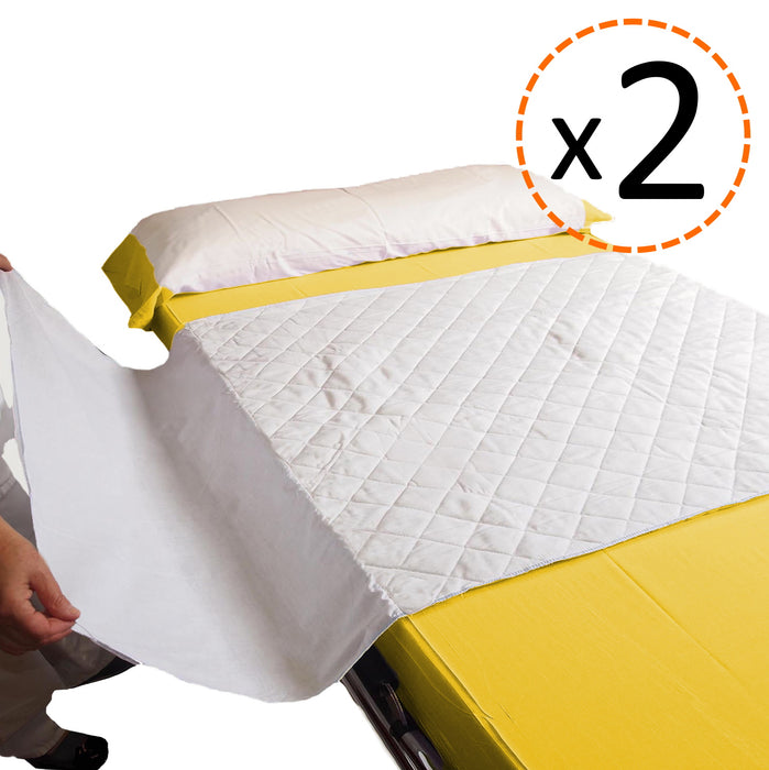 PACK 2 Empapadores Super Absorbentes Cama 135 cm 4,65 Litros/m2
