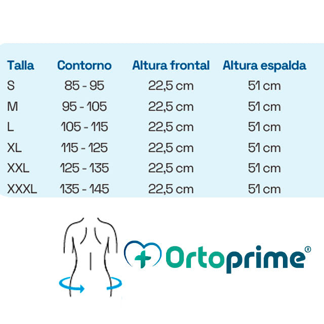 tallas-fajas-dorsolumbares-ortoprime