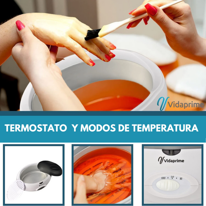Calentador de Parafina para Manos y Pies VidaPrime
