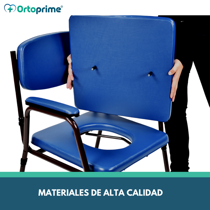Asiento + Reposabrazos Silla WC Acolchada